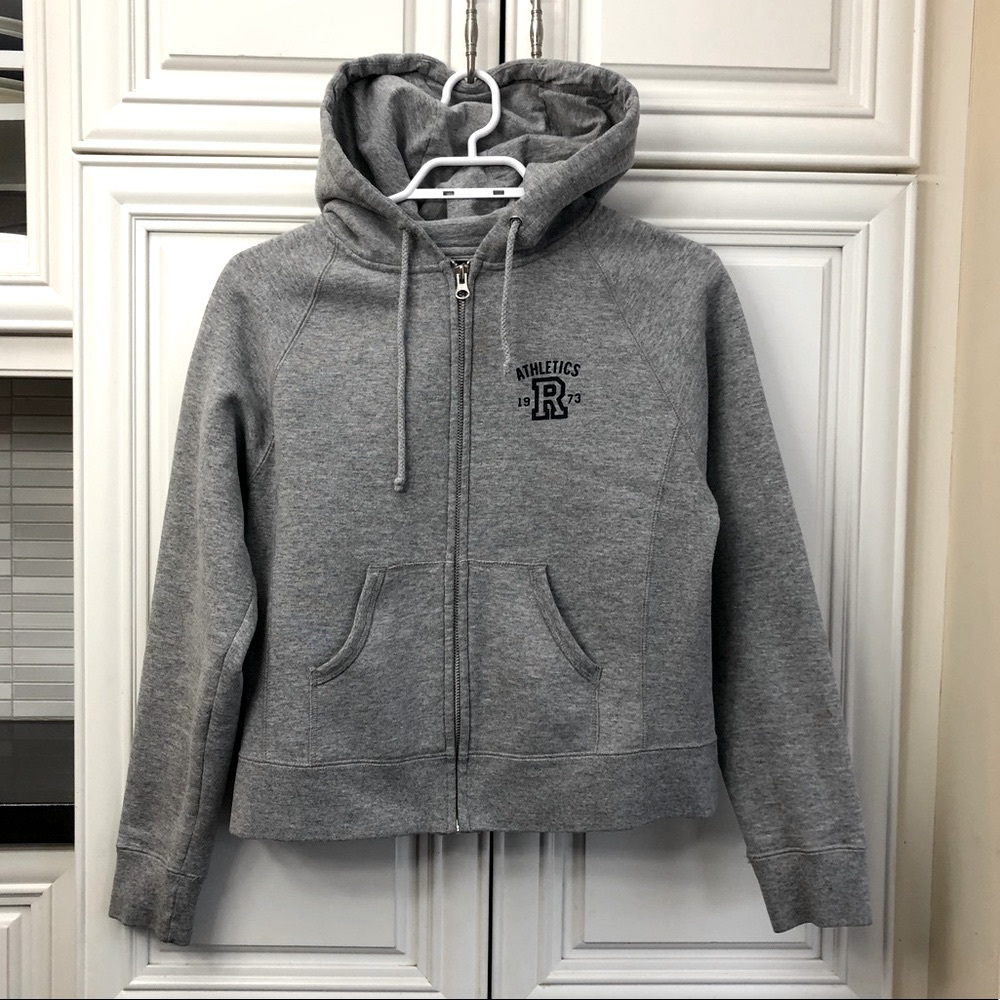 Roots grey women’s zip hoodie